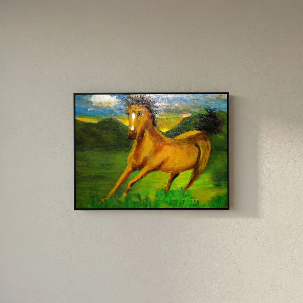 WILD H0RSE  CANVAS PRINT