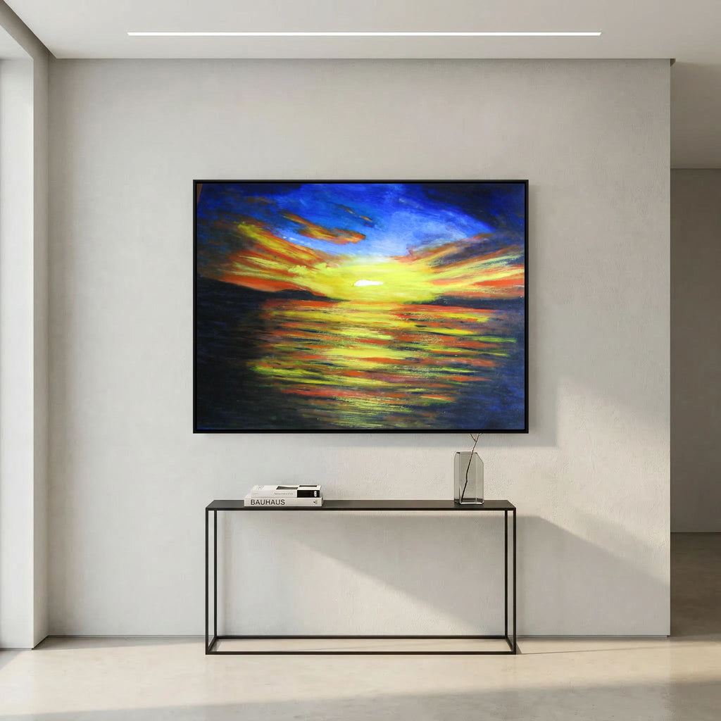 Into the light       canvas print