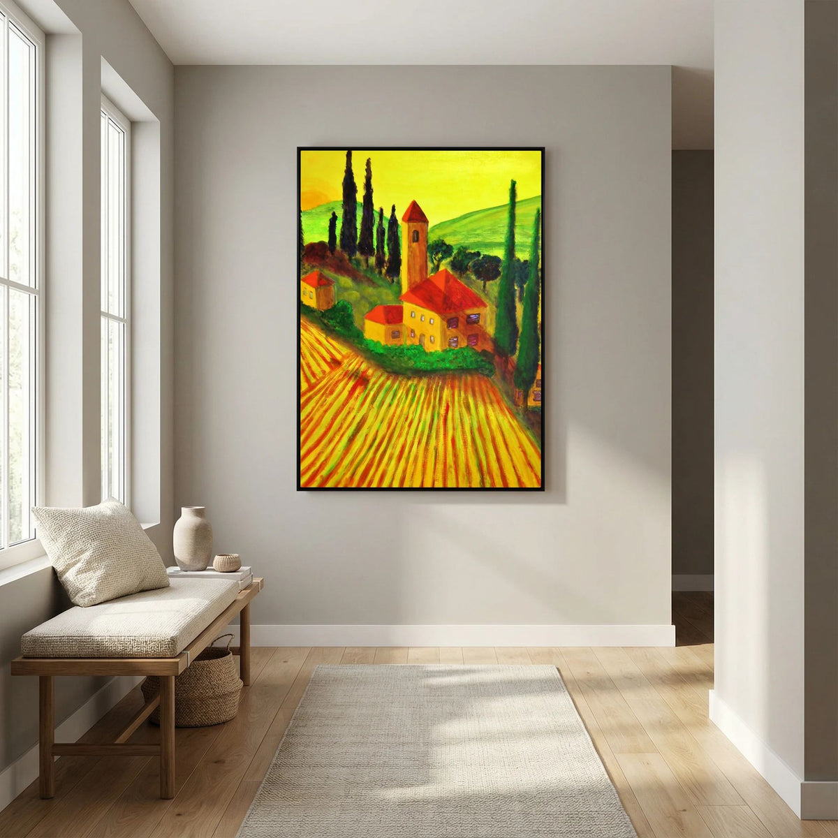 Yellow Morning   canvas print