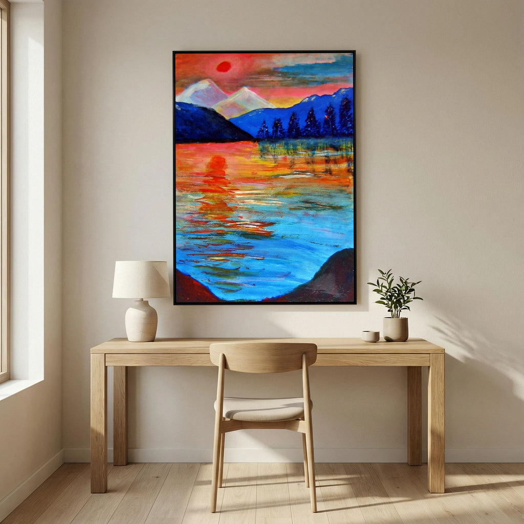 Morning  canvas print