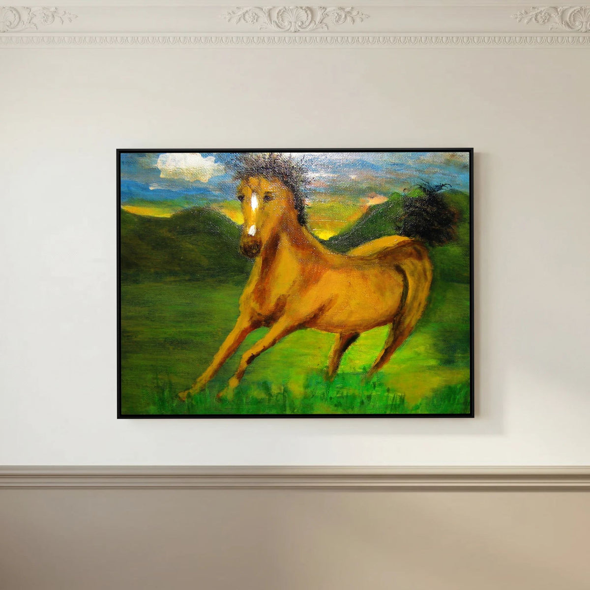 WILD H0RSE  CANVAS PRINT