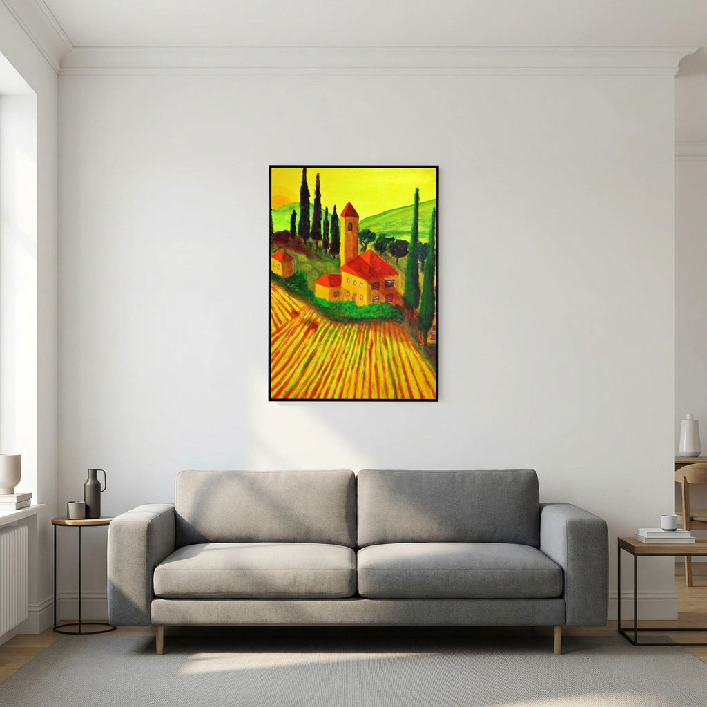 Yellow Morning   canvas print