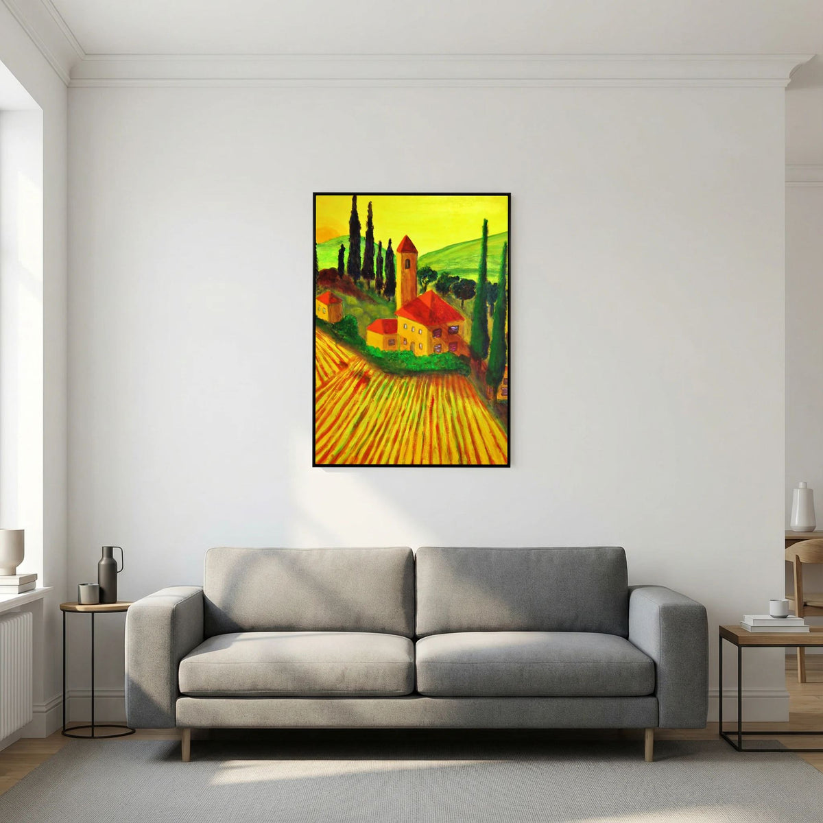 Yellow Morning   canvas print