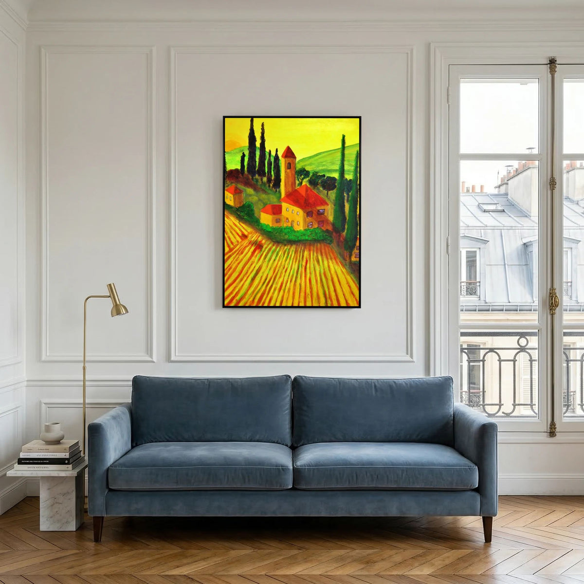 Yellow Morning   canvas print
