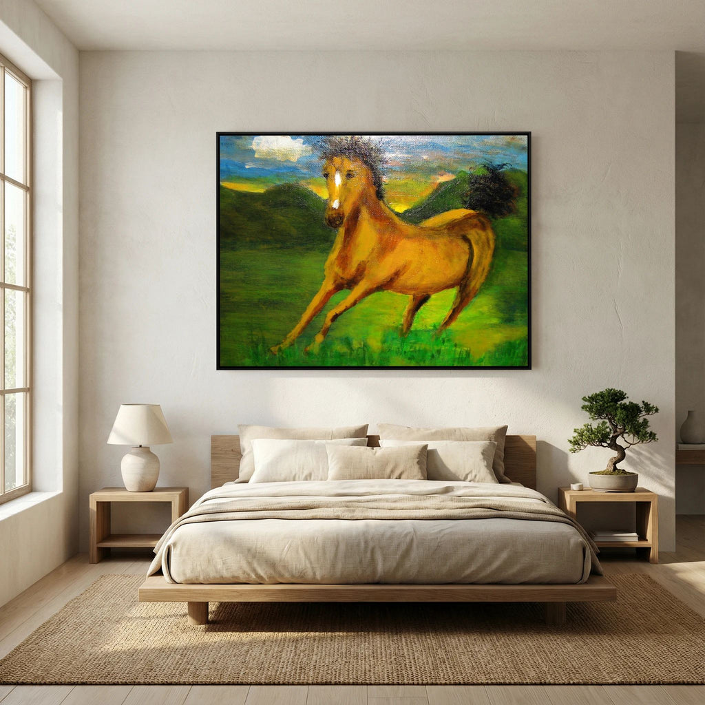 WILD H0RSE  CANVAS PRINT