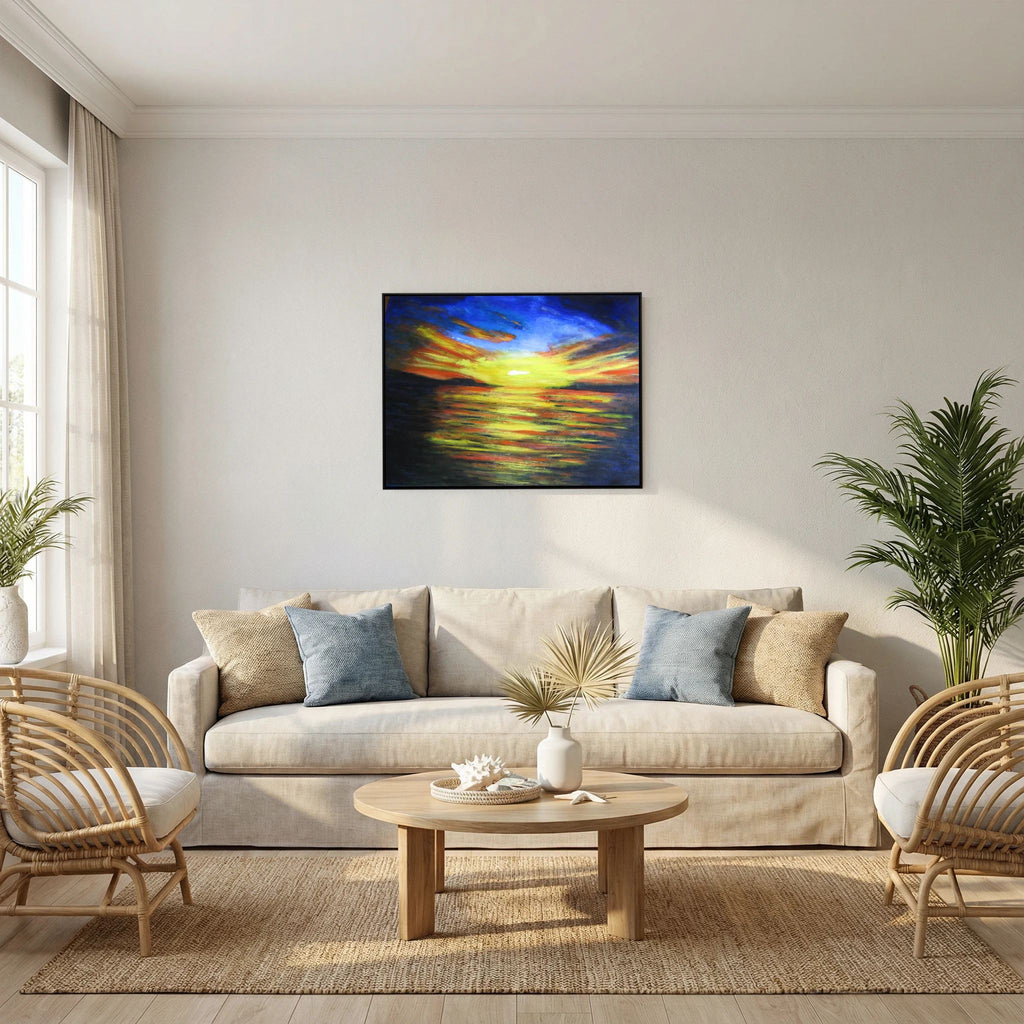 Into the light       canvas print