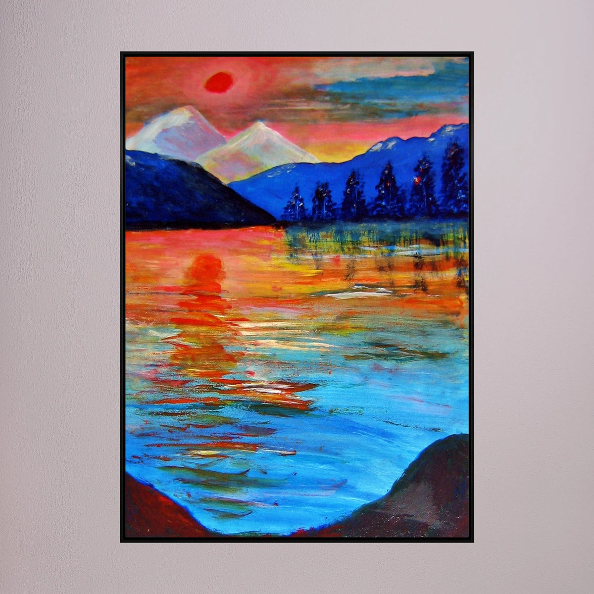 Morning  canvas print