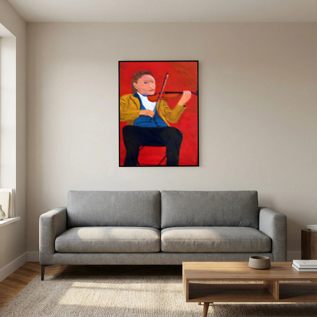 Fiddler  canvas print