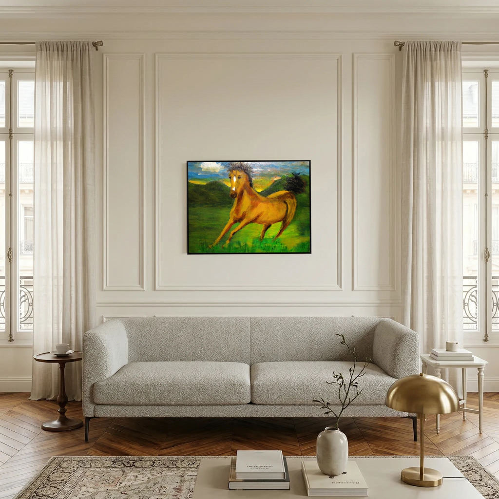 WILD H0RSE  CANVAS PRINT