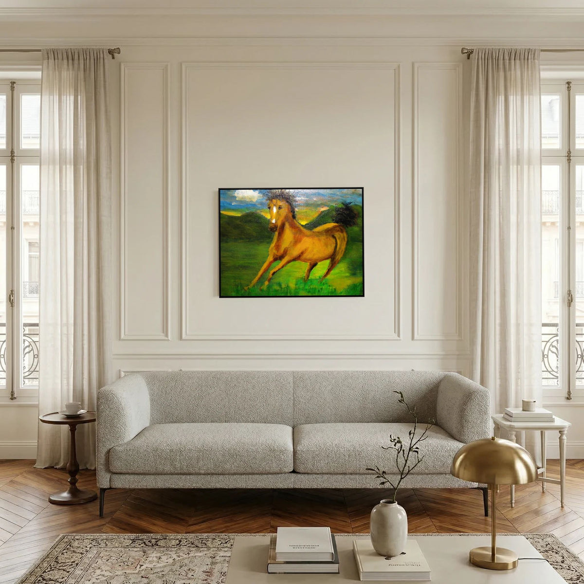 WILD H0RSE  CANVAS PRINT