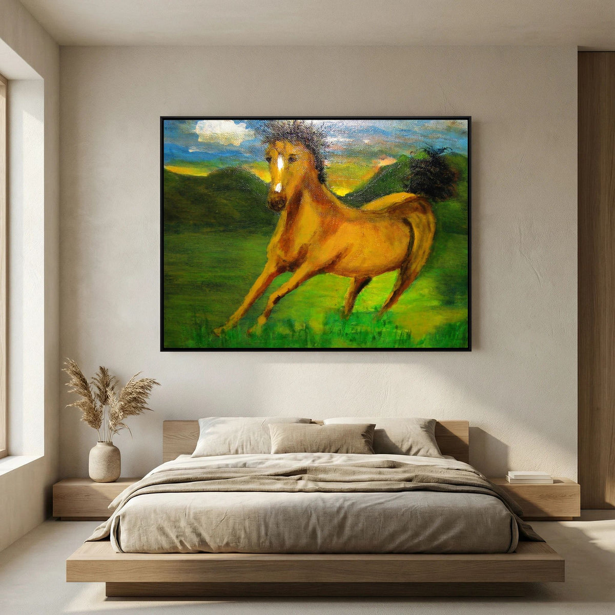 WILD H0RSE  CANVAS PRINT