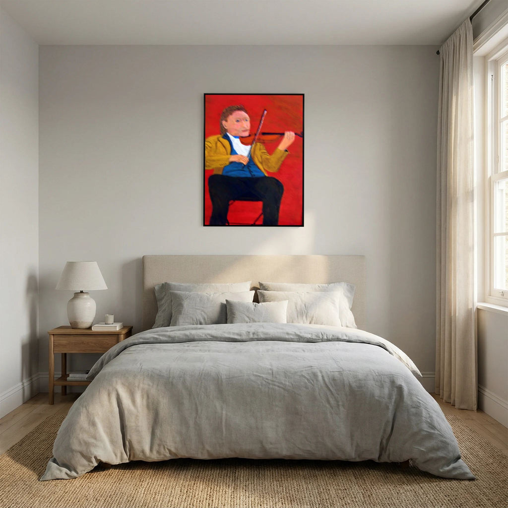 Fiddler  canvas print