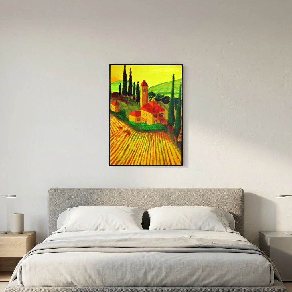 Yellow Morning   canvas print