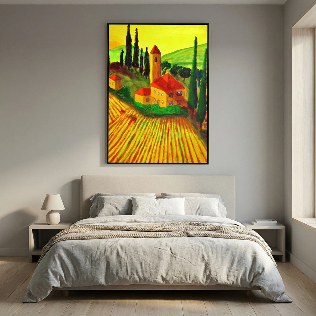 Yellow Morning   canvas print