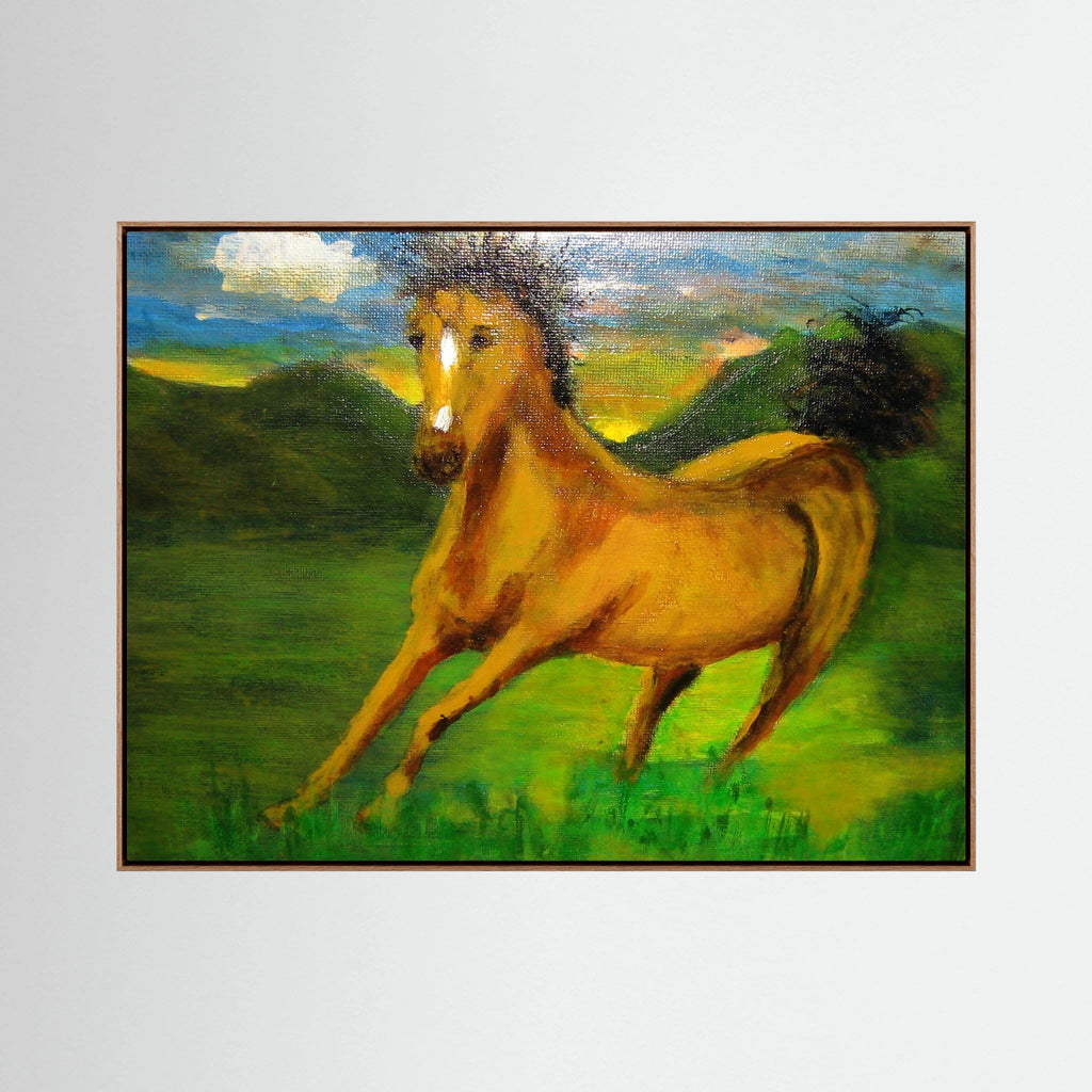 WILD H0RSE  CANVAS PRINT