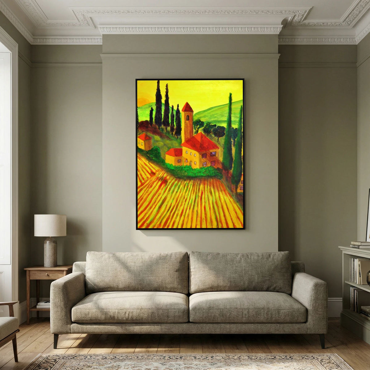 Yellow Morning   canvas print