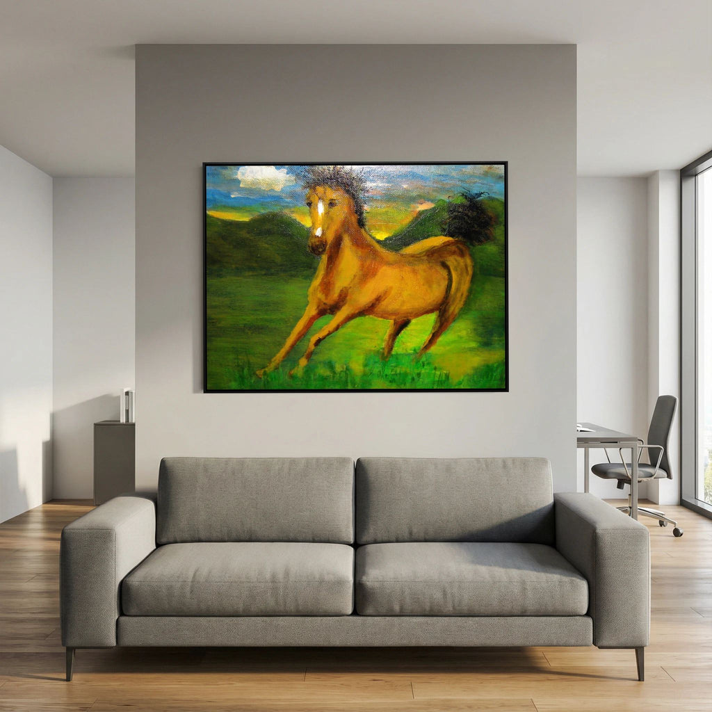 WILD H0RSE  CANVAS PRINT