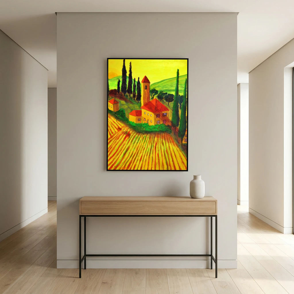 Yellow Morning   canvas print