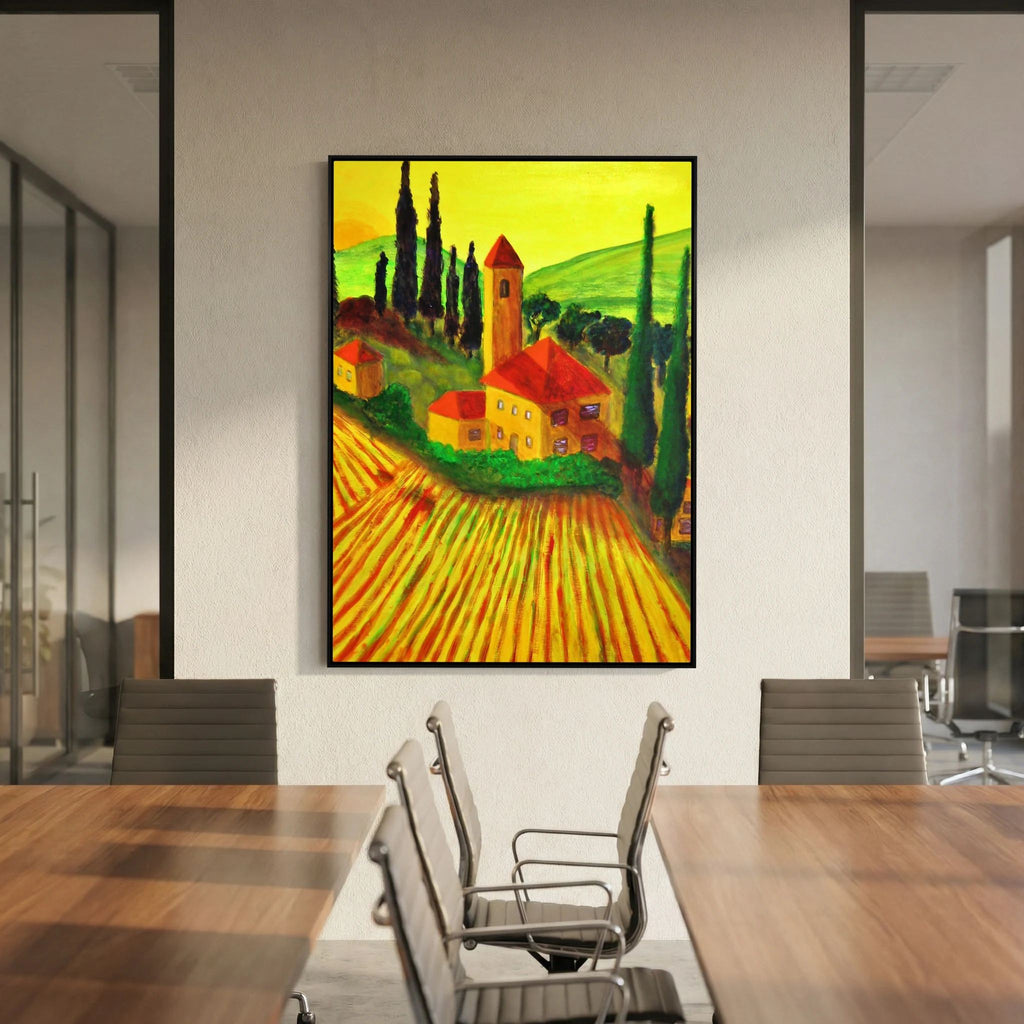 Yellow Morning   canvas print