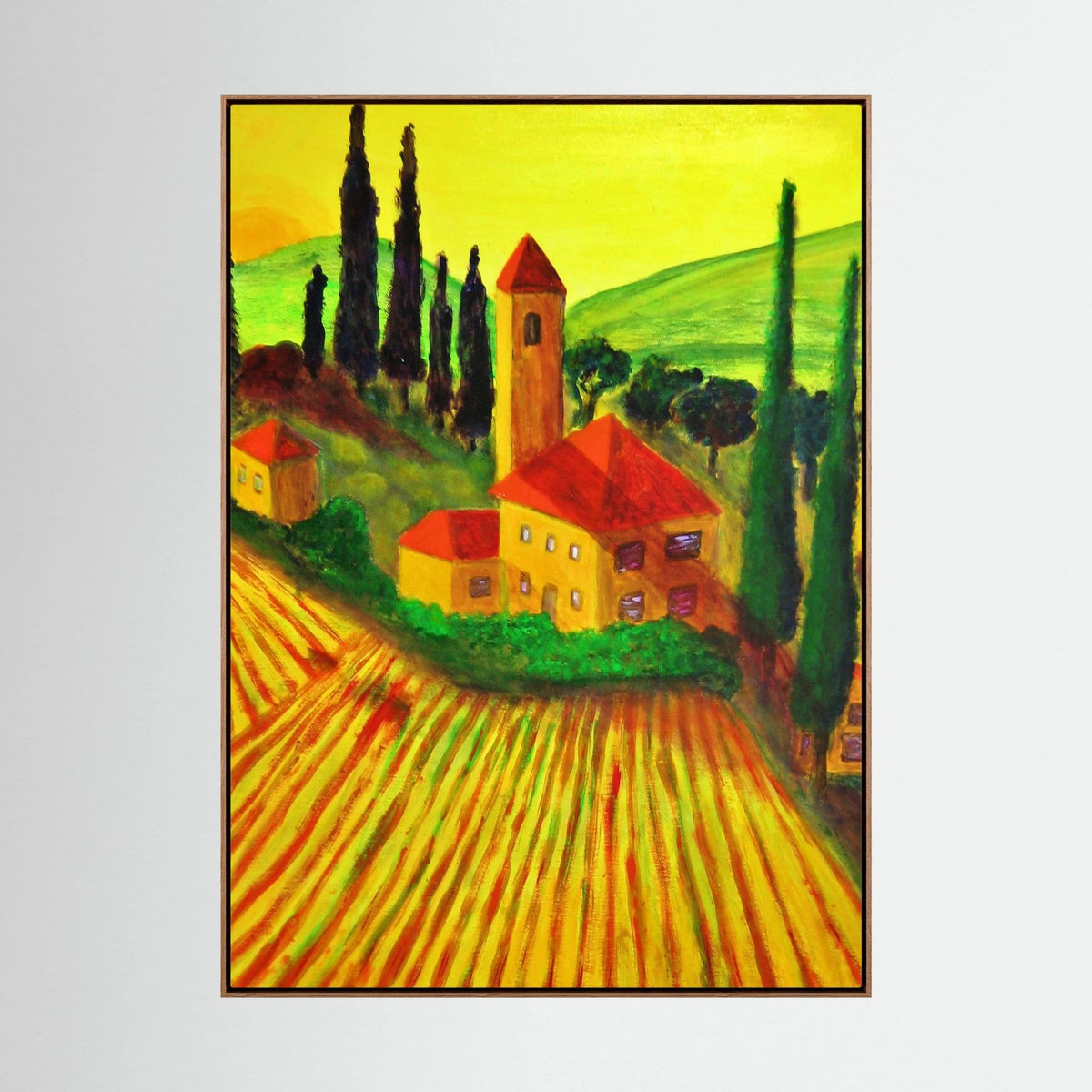 Yellow Morning   canvas print