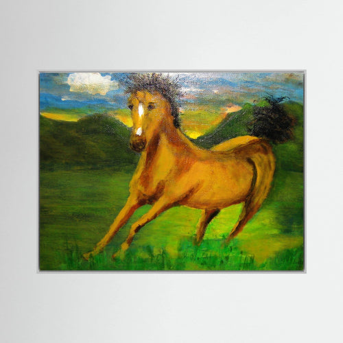 WILD H0RSE  CANVAS PRINT