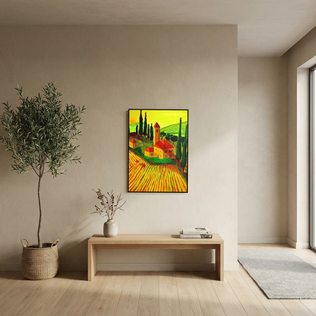 Yellow Morning   canvas print