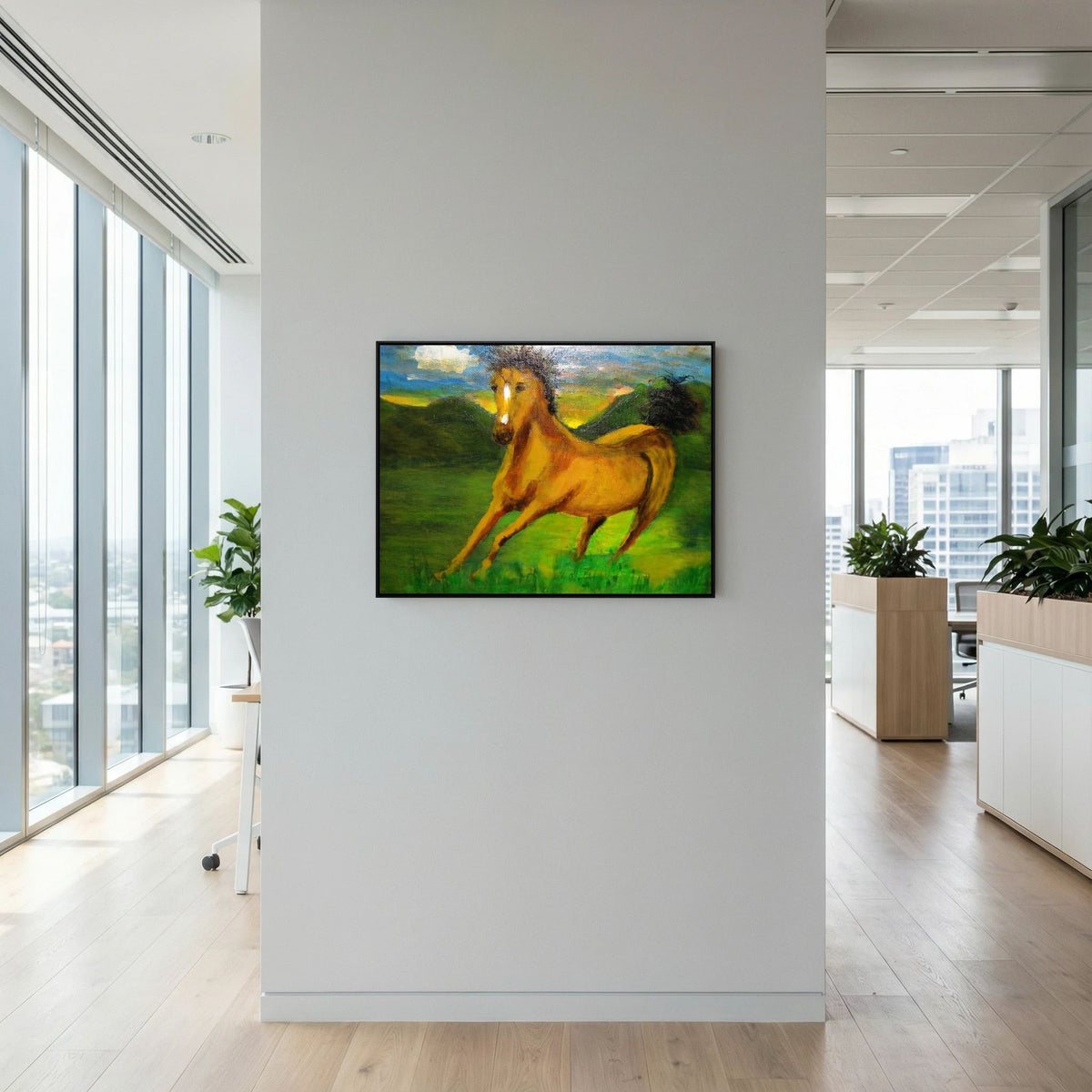 WILD H0RSE  CANVAS PRINT