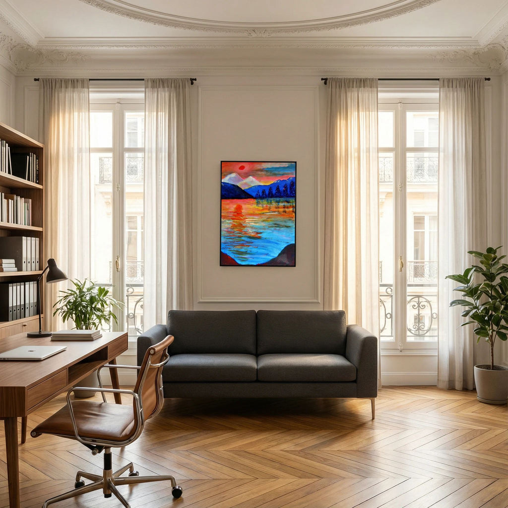Morning  canvas print