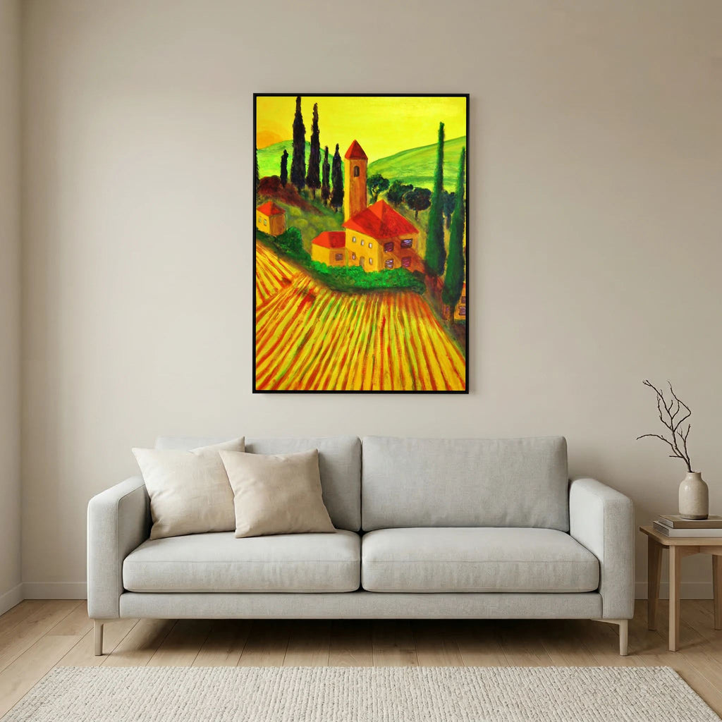 Yellow Morning   canvas print