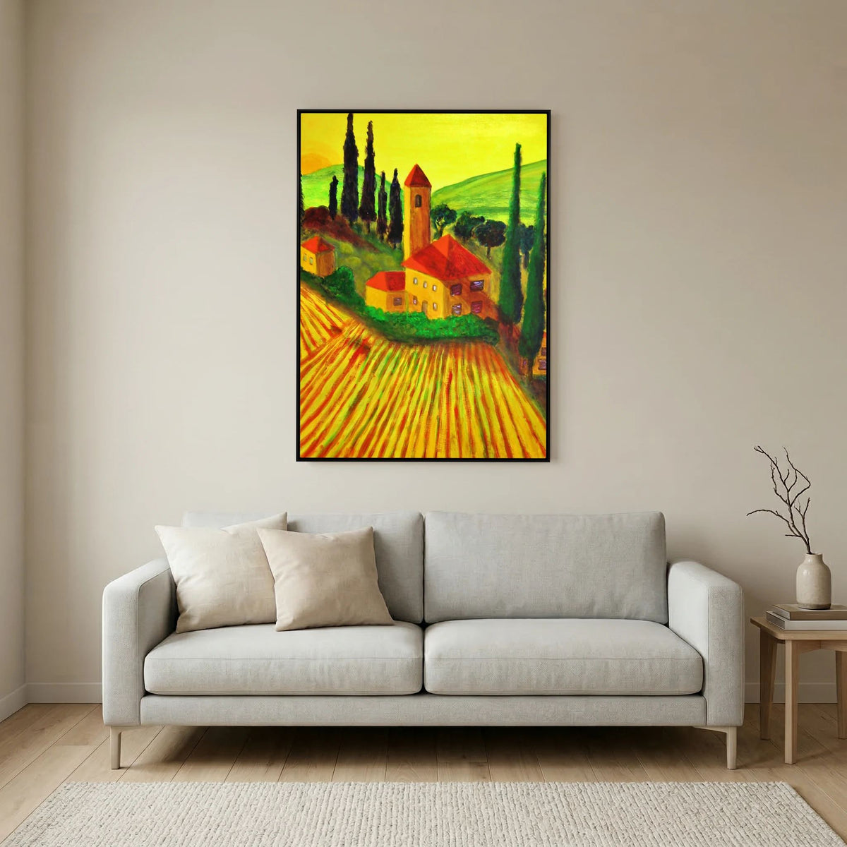 Yellow Morning   canvas print