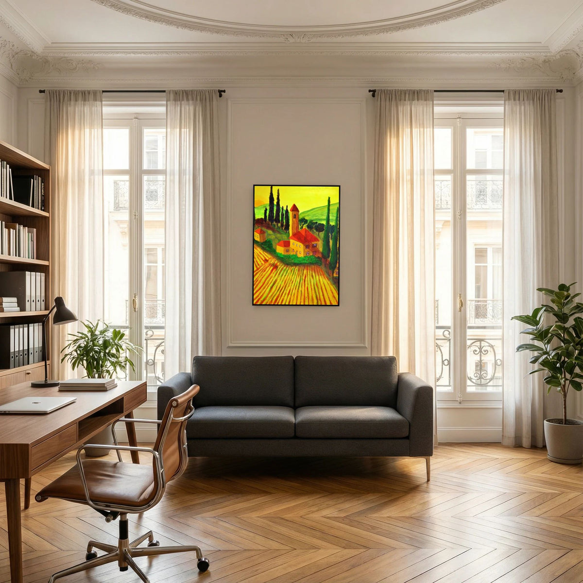 Yellow Morning   canvas print