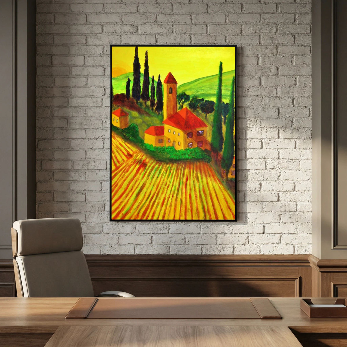 Yellow Morning   canvas print
