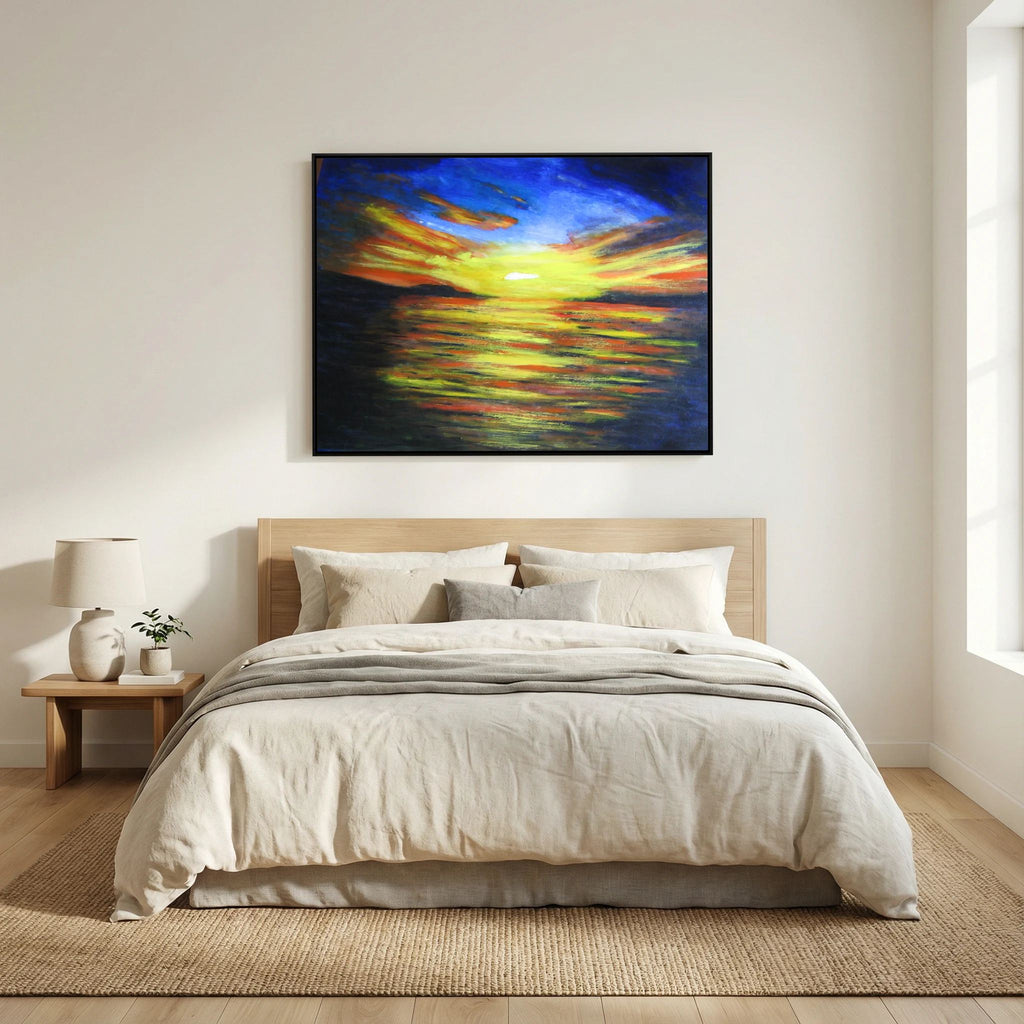 Into the light       canvas print