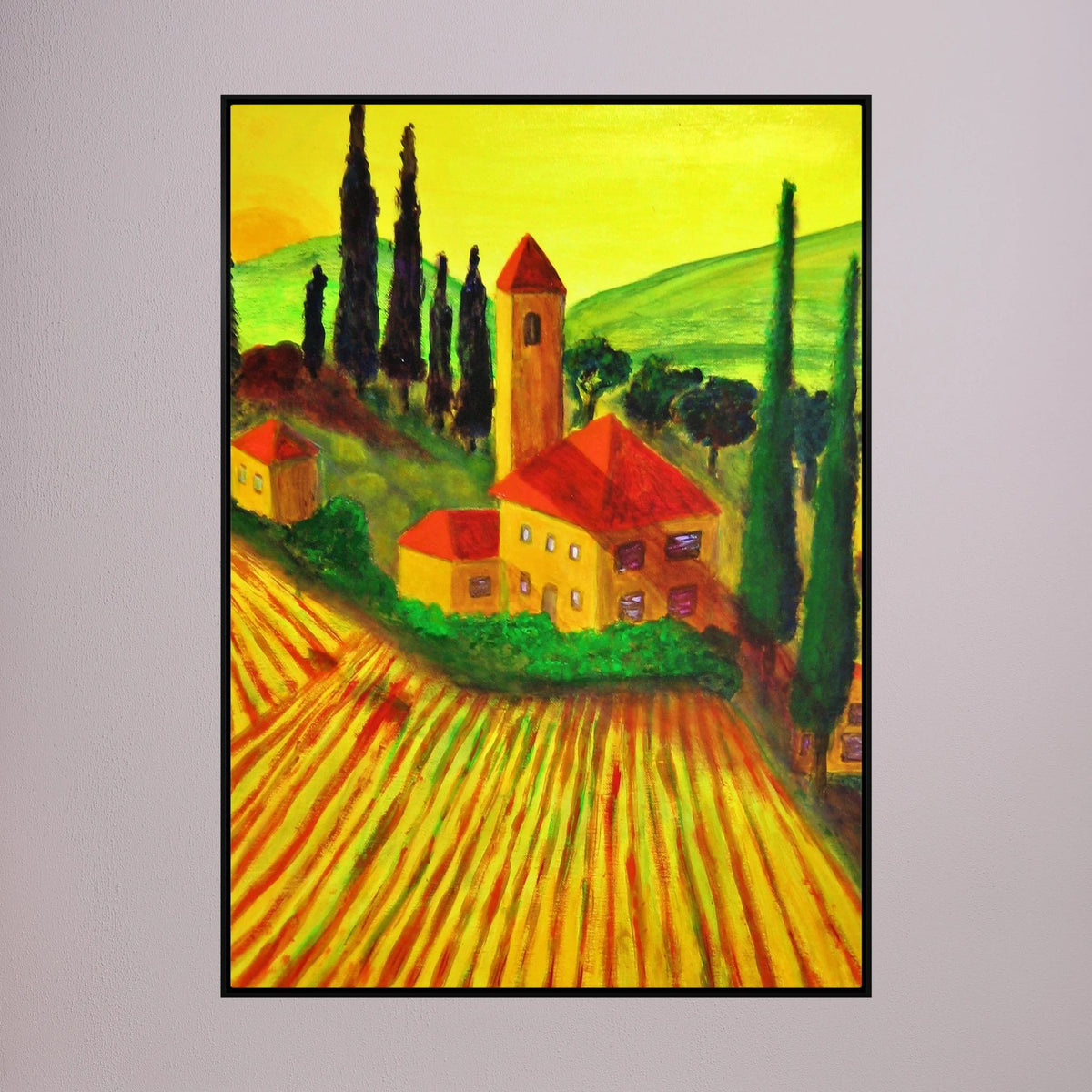 Yellow Morning   canvas print