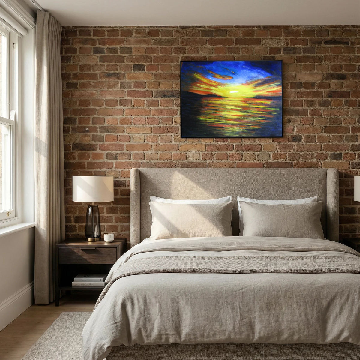 Into the light       canvas print