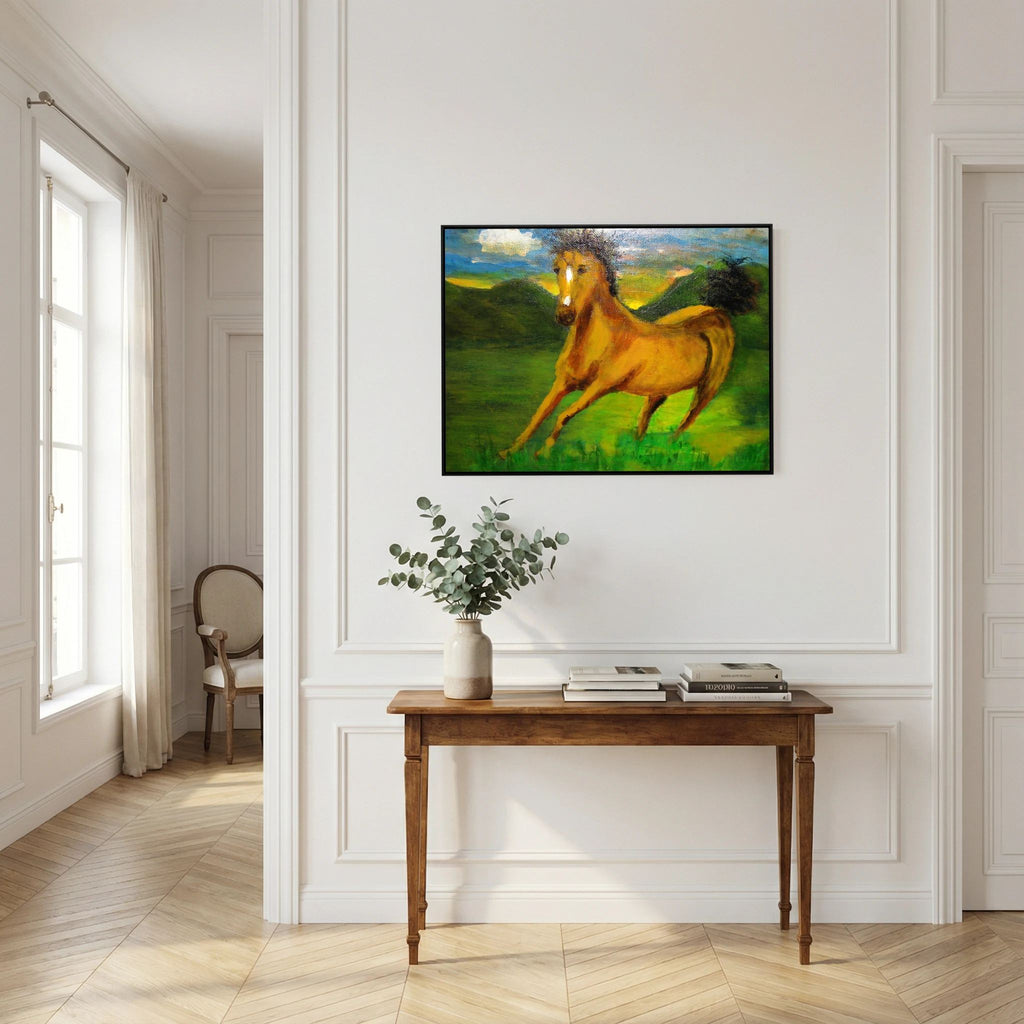 WILD H0RSE  CANVAS PRINT