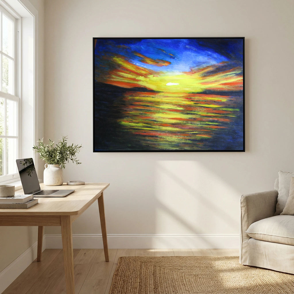 Into the light       canvas print