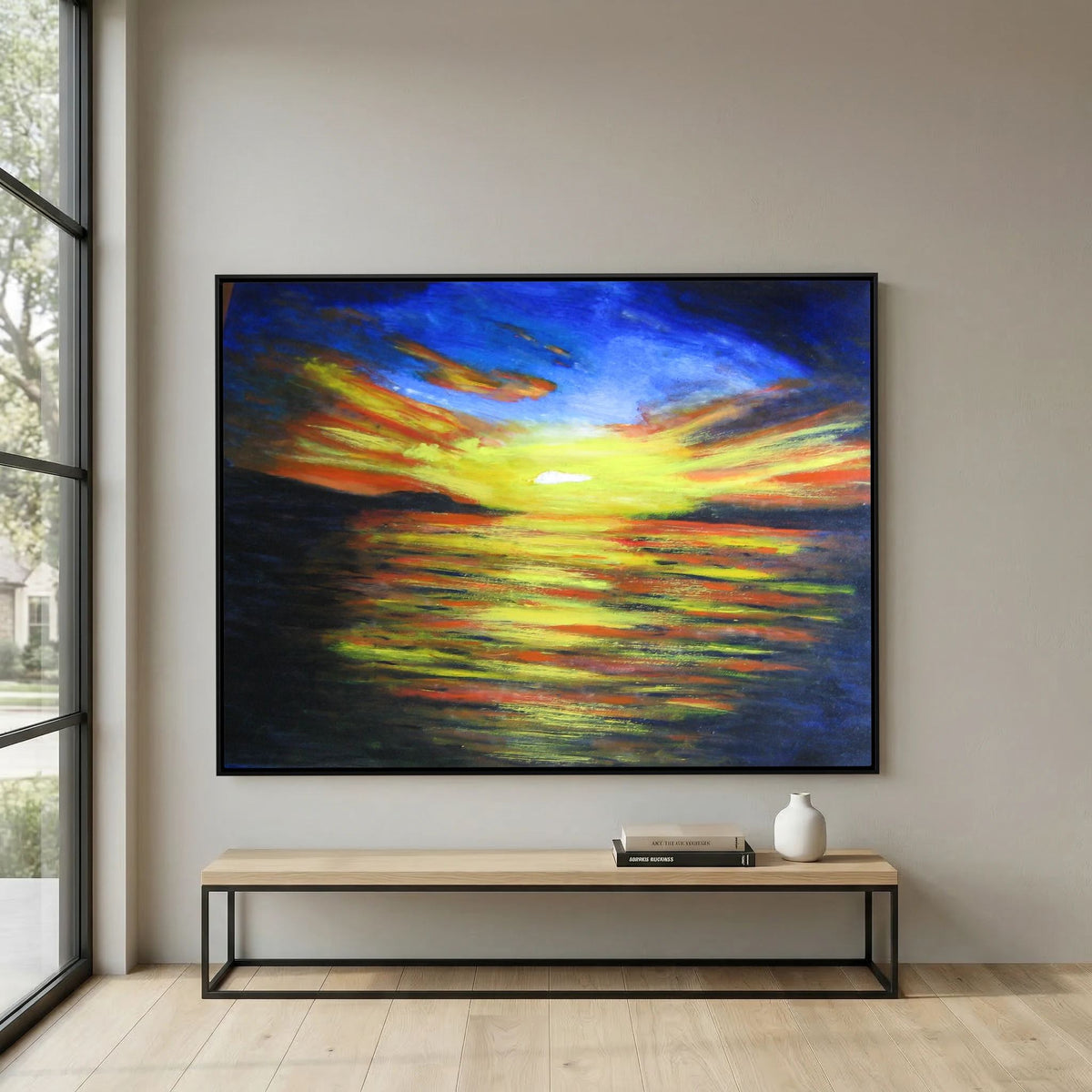 Into the light       canvas print