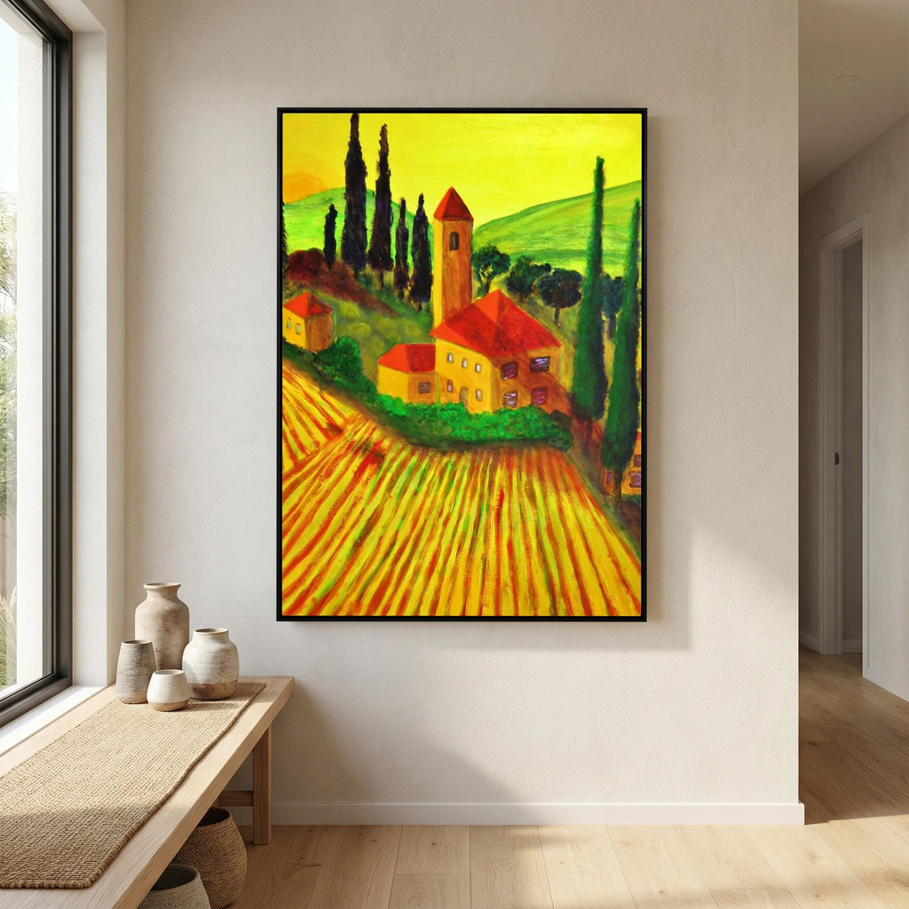Yellow Morning   canvas print