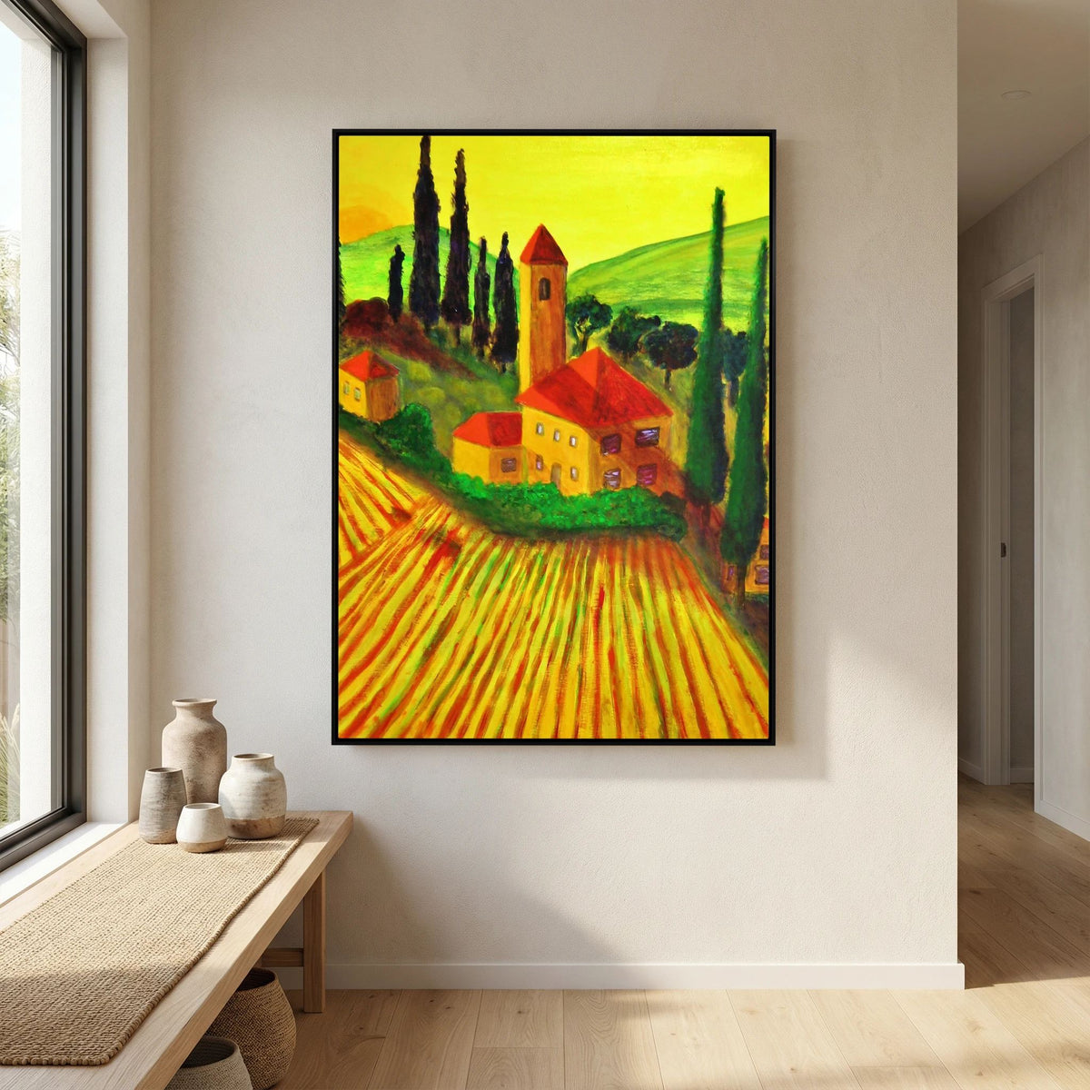 Yellow Morning   canvas print