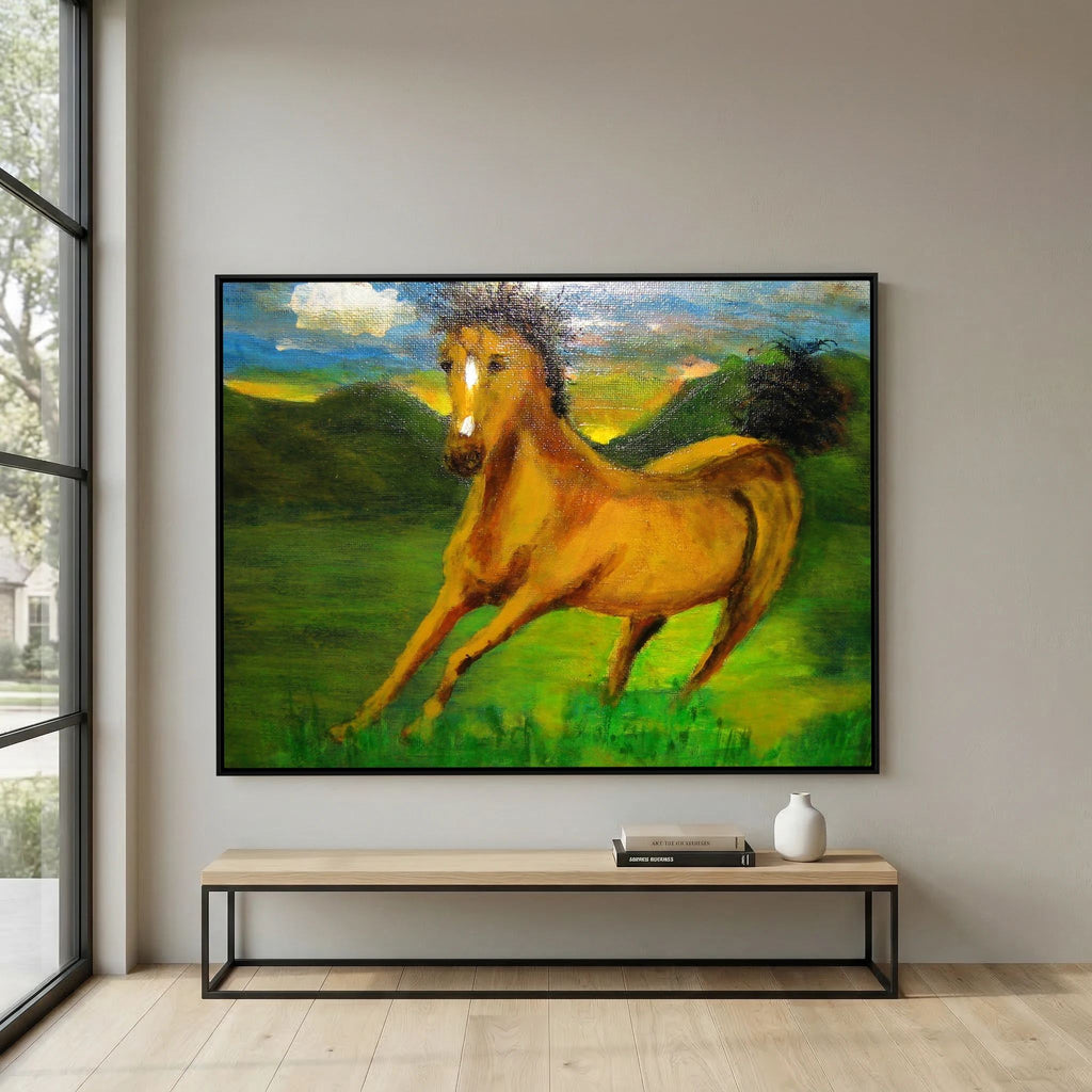 WILD H0RSE  CANVAS PRINT