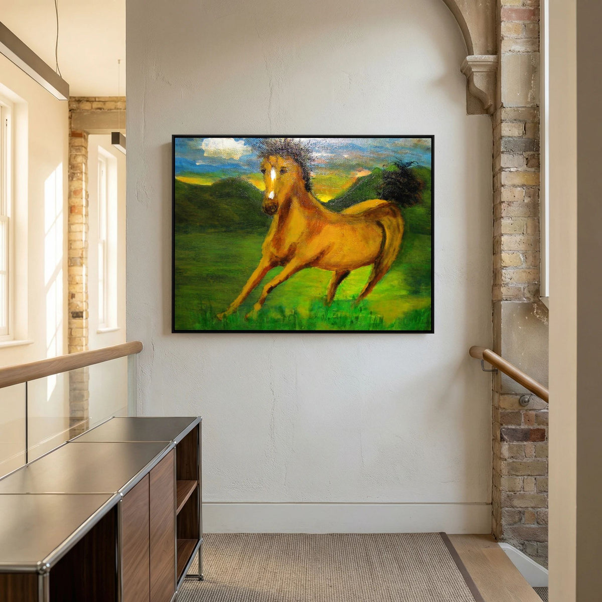 WILD H0RSE  CANVAS PRINT