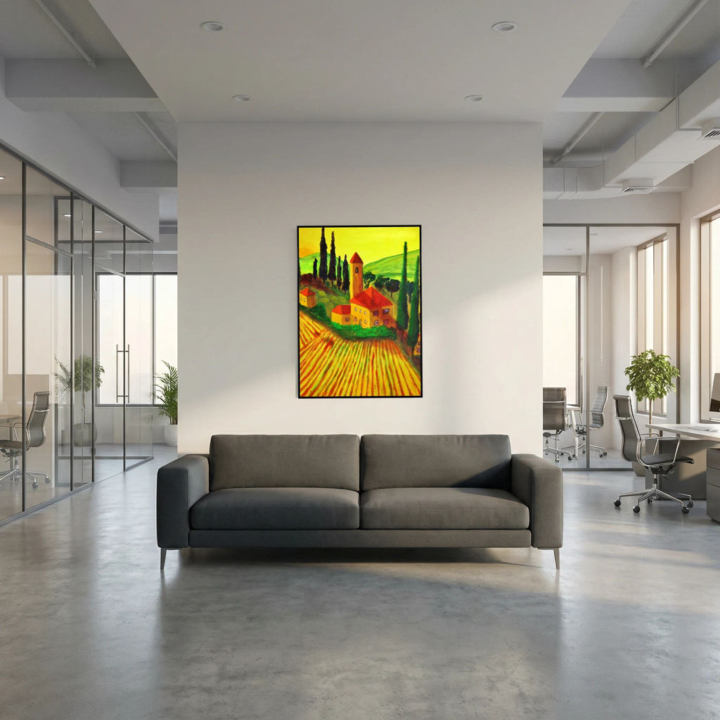 Yellow Morning   canvas print
