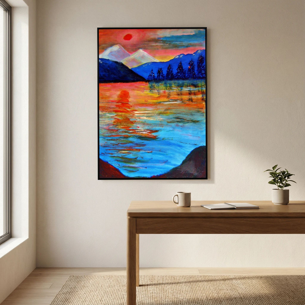 Morning  canvas print