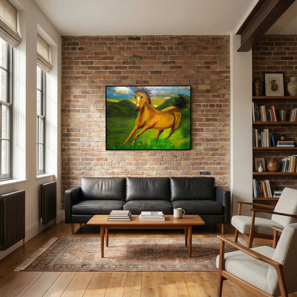 WILD H0RSE  CANVAS PRINT