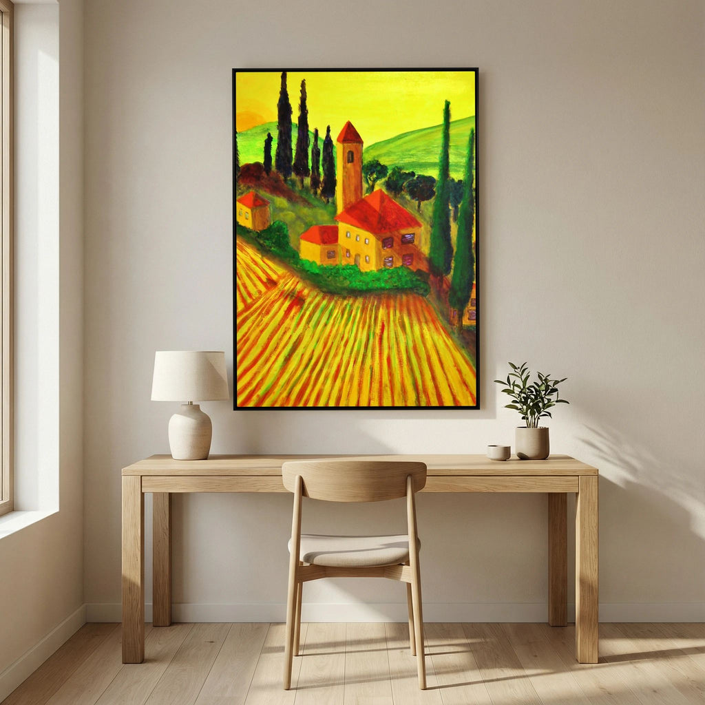 Yellow Morning   canvas print