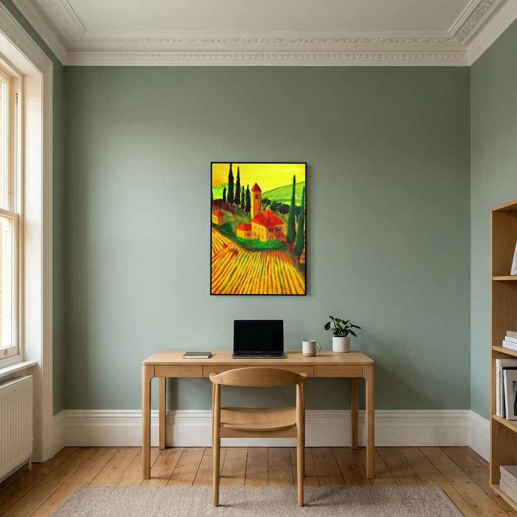 Yellow Morning   canvas print
