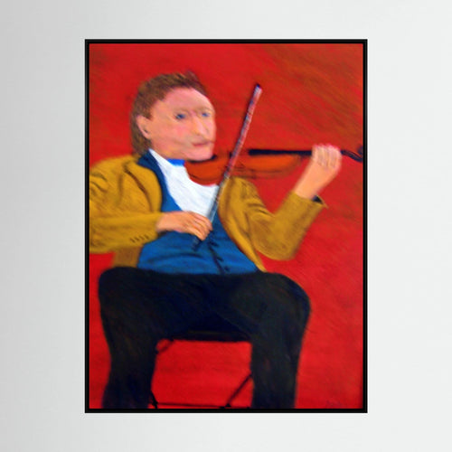 Fiddler  canvas print