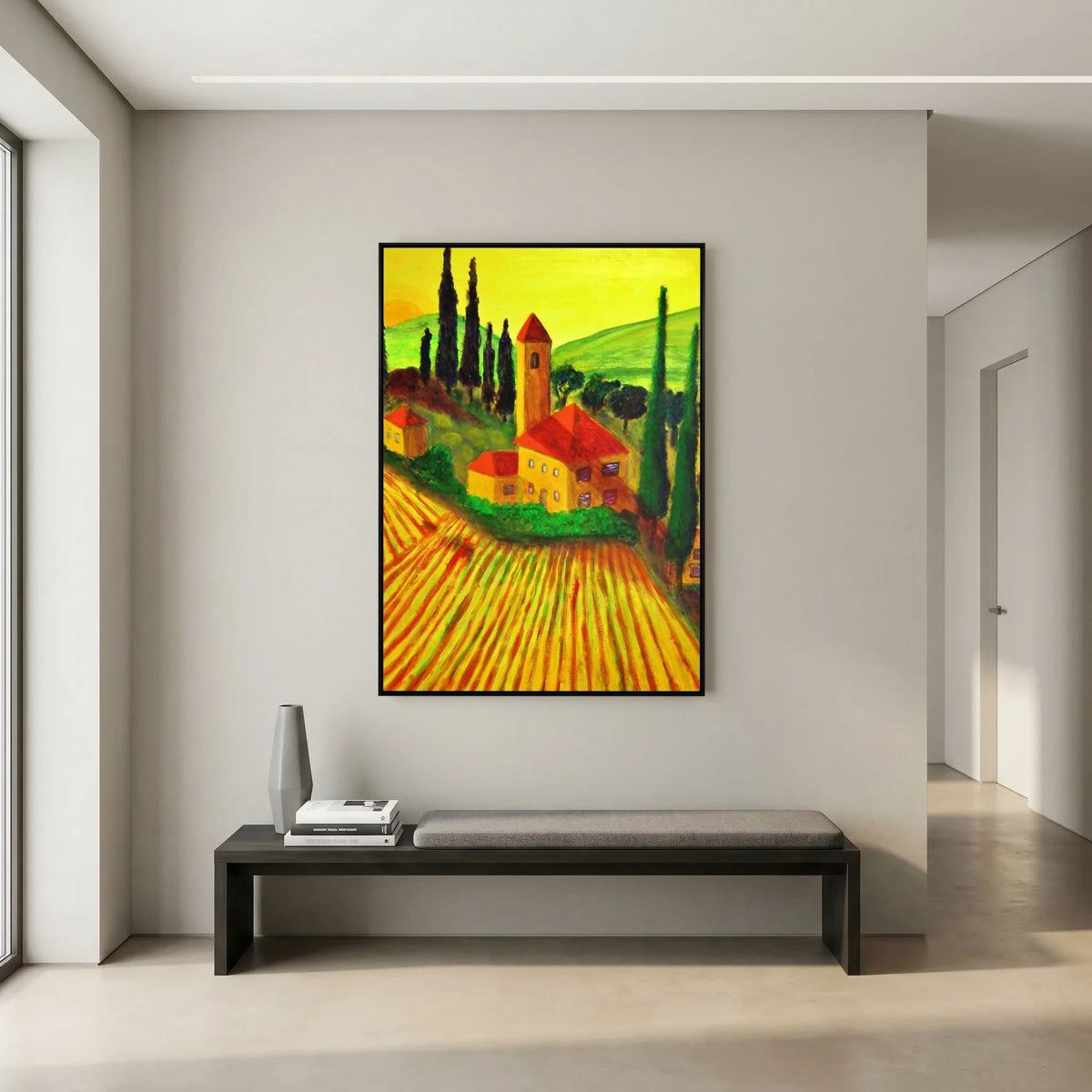 Yellow Morning   canvas print