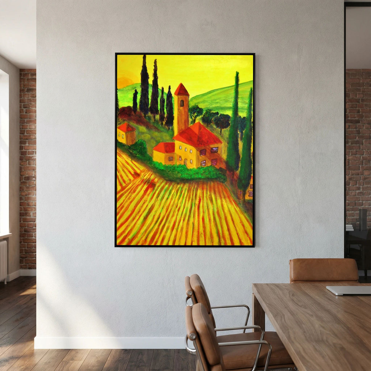 Yellow Morning   canvas print